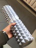 yottoy 泡沫滚轴狼牙瑜伽辅助工具用品泡沫轴肌肉放松滚轴按摩轴瑜伽柱 莫奈粉（泡沫轴+按摩棒+小刺球） 实拍图