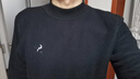 天蚕男士保暖内衣男加绒加厚羊羔绒高领打底衫秋衣上衣 黑色 XL  实拍图