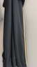 阿迪达斯 （adidas）外套男春季运动休闲立领夹克户外防风运动服 黑/金（薄款） XL  实拍图