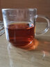 绿昌明 耐热玻璃功夫茶杯品茗杯喝茶杯直身透明小水杯主人杯玻璃杯子 2只装 实拍图