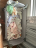 SWEEBY史威比婴儿床多功能可折叠宝宝床便携式无漆儿童床新生儿可拼接床 灰色丨尿布台+床铃+蚊帐+椰棕垫 实拍图