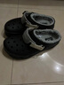 CROCS卡骆驰经典特林暖棉洞洞鞋男鞋户外棉鞋|207936 黑色-001 40 (250mm) 实拍图