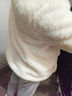 真维斯儿童外套秋冬款加绒加厚大童摇粒绒上衣开衫男女童保暖双面绒冬装 【长绒立领开衫】杏/J纯色 150 实拍图