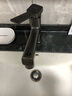 金牌柏温 枪灰色水龙头抽拉式洗脸盆面盆可伸缩冷热卫生间浴室台盆洗手池 枪灰色方形抽拉龙头 实拍图