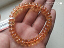 玉致新年礼物【多款实拍】天然黄水晶手串黄晶紫晶刻面男女手链 手围15.5cm 紫黄晶孤品G840 实拍图
