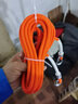 安索户外晾衣绳室外晒被子神器旅行凉衣绳加粗室内免打孔挂衣绳防风绳 8mm橙色（钢丝芯防下垂） 5米 实拍图