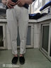 PHJ 九分休闲裤女夏季新款高腰显瘦小脚女裤简约百搭铅笔西装裤 白色-九分 4XL 实拍图