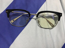 VEESA变色防蓝光电竞游戏眼镜佐欢眼镜眼镜框架平光镜可配近视度数散光 豆花金框 防蓝光平光（0度） 实拍图