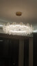 雷士（NVC）欧美现代轻奢水晶智能珍露客厅吊灯餐厅吊灯卧室灯具灯饰全屋套餐 100瓦+40瓦套餐【四室两厅】 实拍图