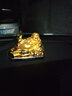 车咔咔 大号汽车香水摆件镀金弥佛车载车内车上装饰品摆件保平安 保平安弥勒佛+貔貅水晶珠 实拍图