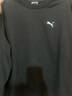 彪马（PUMA）加绒保暖针织卫衣套头衫男女新款秋季圆领运动上衣632292 黑色-01 S (170/92A) 实拍图