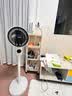 康佳（KONKA）电风扇空气循环扇家用空调扇落地扇静音遥控立式涡轮台式宿舍电扇落地扇 标准加高款+8字摇头+预约定时 实拍图