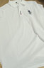 皮尔卡丹（pierre cardin）男装长袖t恤男士2024翻领宽松中年男装POLO 衫上衣服 A88白色【高品质款】 M 【建议90-110斤】 实拍图