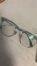 蔡司（ZEISS）镜片近视眼镜框男半框防蓝光辐射可配带散光度数眼睛女钛合金镜架 升级钛材 冰川灰银 配康美达1.56变灰【0-600度】 实拍图