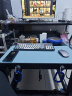 BUBM 鼠标垫小号办公室桌垫笔记本电脑垫键盘垫办公写字台桌垫游戏家用垫子防水支持大货定制 天蓝色小号单面 实拍图