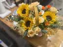 插画鲜花速递向日葵玫瑰混搭花束送女友生日礼物全国同城小时达配送 绣球蝴蝶兰混搭花束 实拍图