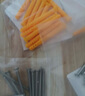 鱼式塑料膨胀管塑胶墙塞胀塞胶塞锚栓小黄鱼膨胀螺丝螺钉6/8/10mm M8*150【20套】配碳钢螺丝 实拍图