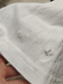 零越短袖t恤男士生纯棉上衣服饰半截袖2024夏季新款潮流高端T休闲男装 桔白+麋鹿兰 M（建议105-125斤） 实拍图
