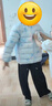 迪士尼（DISNEY）女童轻薄羽绒服耐脏油污90白鸭绒儿中大童衣服24冬DB431KE01蓝130 实拍图
