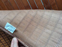 黛安居麻将凉席竹席子麻将席 双人夏天单人宿舍学生可折叠块竹垫空调席 咖啡双牛筋-窄边包底款 单凉席 适用2.0米床 200cm*220cm 实拍图