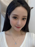 黛瑞思轻奢项链女海洋之心时尚饰品送女友老婆闺蜜618情人节生日礼物 豪华礼盒套装灵动蓝钻免费刻字 实拍图
