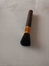 凡越黑檀木扫水茶刷家用不易掉毛茶盘养壶笔功夫茶具配件茶道零配笔刷 黑檀木金色茶刷（圆把） 实拍图