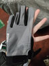 慕熙威尔 骑行手套男女全指薄款夏季户外运动登山旅行防晒山地车骑行防晒防滑摩托车手套钓鱼手套 灰色 S小码 实拍图