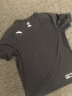安踏【秒杀特价】冰肤凉感男子运动短袖夏季透气吸汗紧身上衣速干t恤 【特价速干热卖】基础黑-5 S 165  (90-100斤) 实拍图