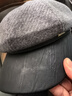 迷人微笑帽子女秋冬贝雷帽显脸小黑色八角帽韩版新款百搭画家帽鸭舌蓓蕾帽 灰色 均码 实拍图
