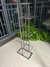 亚思特（YASITE）多层花架北欧室内阳台花架子装饰架铁艺客厅置物架铁艺挂架绿萝架 深灰闪银-8盆【高126cm】 实拍图