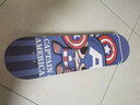 迪士尼（Disney）滑板专业双翘板四轮闪光 刷街代步儿童男女滑板车枫木公路板 入门款-冰雪奇缘闪光+护具+赠品 实拍图