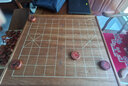 御圣 象棋实木红花梨木中国象棋套装配象棋书 6分红花梨木象棋+折叠棋盘 实拍图