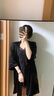 KJ纯欲带胸垫冰丝睡衣女吊带内衣睡裙睡袍夏季情趣蕾丝家居服套装  实拍图