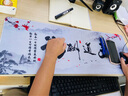 索能（SUONENG） 超大鼠标垫办公快捷键大全PS加厚大号软件excel桌面键盘电竞游戏电脑桌垫 天道酬勤 尺寸400x900mm厚度3mm 实拍图