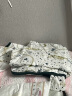 nest designs婴儿睡袋夏季新品纱布儿童可拆袖一体式睡袋宝宝空调防踢被 初雪-四层纱布（可拆卸袖） 80码（建议身高70-85cm） 晒单实拍图