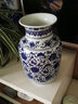 loyo景德镇花瓶青花瓷摆件瓷器工艺品新中式仿古陶瓷博古架装饰品瓷瓶 缠枝莲冬瓜瓶+匠心打造 实拍图