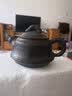 瓷牌茗茶具 紫砂壶功夫茶具原矿紫泥家用普洱红茶泡茶壶带过滤孔品茗壶 紫砂《万福-竹节》茶壶210ml 实拍图
