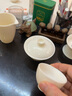 榜盛 羊脂玉 德化白瓷功夫茶具套装家用客厅办公室高档轻茶壶盖碗茶杯 羊脂玉捧香杯 10件 实拍图