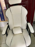 星奇堡 电竞椅家用电脑椅舒适久坐游戏按摩座椅书房办公直播升降椅 【升级乳胶版】米色+腰枕+脚踏 实拍图