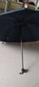 柏苑 超大号折叠雨伞黑胶手动三折商务伞三人大号雨伞个性创意男学生 10骨粗杆雨用伞-黑色 实拍图