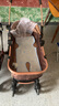 逗逗熊多功能双胞胎婴儿推车轻便高景观可坐可躺拆分折叠双人儿童手推车 旗舰版卡其色【可拆分双胞胎】 实拍图