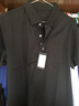 布先生夏季凉感丝光棉短袖男士polo衫商务休闲上衣纯色衣服翻领打底男装 浅灰色 XL (180) 实拍图