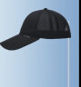 海澜之家（HLA）帽子男夏季遮阳帽长帽檐棒球帽鸭舌帽户外帽子太阳帽黑色 晒单实拍图