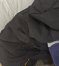 鸿星尔克新款男童羽绒马甲中大童休闲舒适保暖儿童马甲外套 正黑 150 实拍图