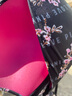 维多利亚的秘密（Victoria's Secret）PINK 夏季圆盘胸内衣1690性感光面无痕舒适聚拢3/4罩杯外扩文胸 5OKW黑色/花朵印花 11201690 75C （34C） 实拍图
