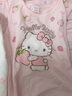 Hello Kitty女童背心薄儿童宝宝夏季护肚打底内穿外穿吊带衫513021白粉 150 实拍图