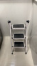 华恺之星梯子家用人字梯子折叠梯凳多功能登高梯爬梯TZ57白三步 晒单实拍图