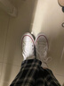 匡威（Converse）男鞋女鞋 ALL STAR系列经典帆布鞋休闲情侣休闲鞋学生板鞋 【厚底增高】中性低帮帆布鞋 A06557 39 实拍图