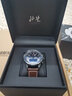 北斗手表指针海拔气压多功能卫星授时定位防水运动休闲石英情人节礼物 深沉黑 实拍图
