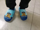 汪汪队儿童棉拖鞋冬耐磨室内男童女童卡通软底家居鞋小孩保暖拖鞋 2070天蓝 230/内长210mm  实拍图